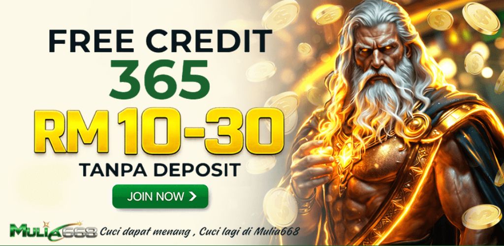 Free Credit 365 RM10-RM30