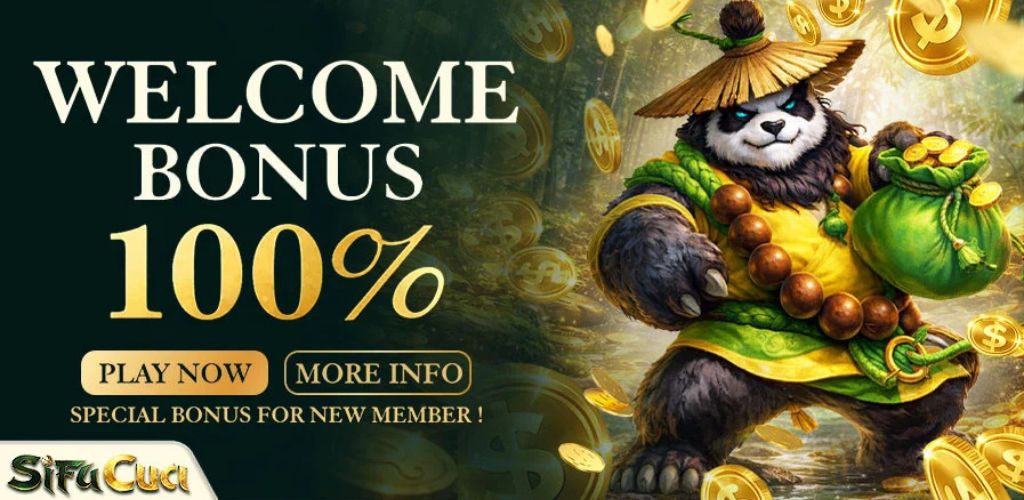 SIFUCUCI Welcome Bonus 100%