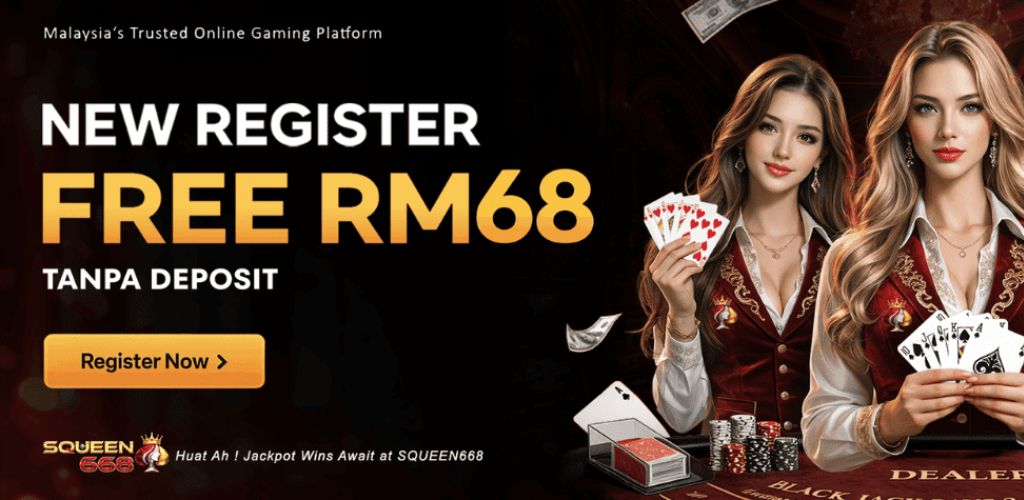 SQUEEN668 New Register Free RM68