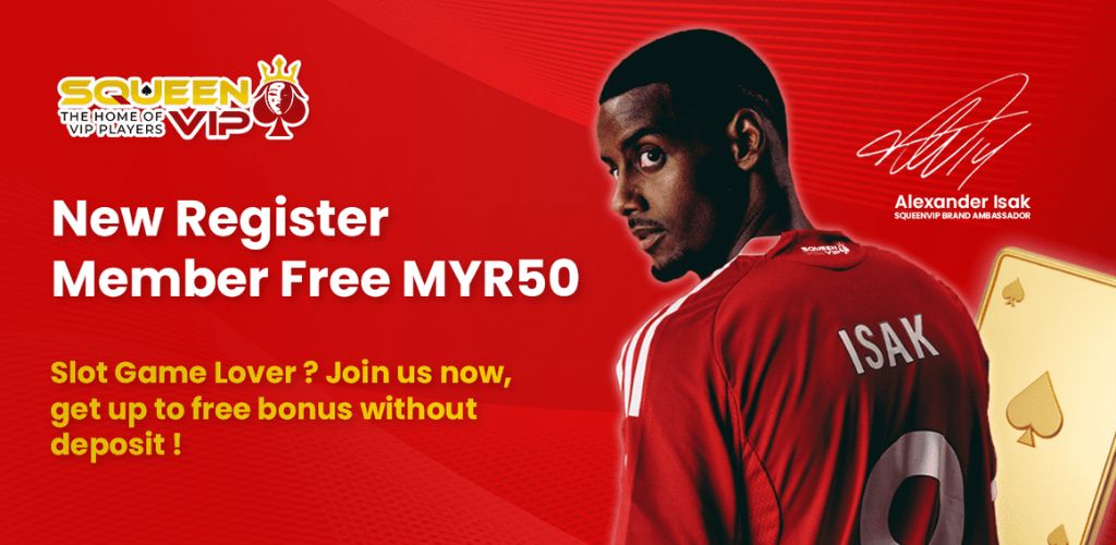 SqueenVIP New Register Member Free RM50