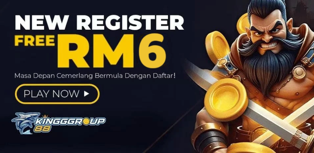 Kinggroup88 Free New Register Credit RM6
