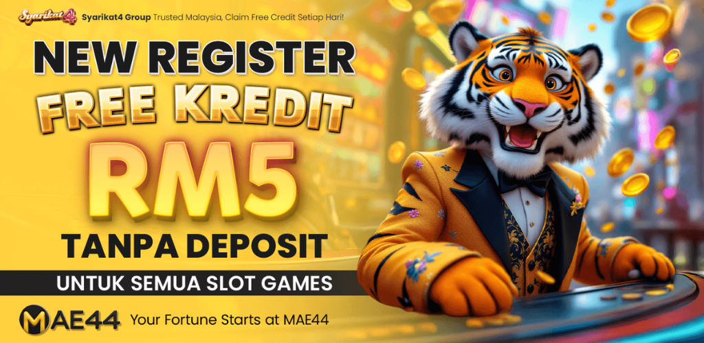 MAE44 Free Credit No Deposit RM5