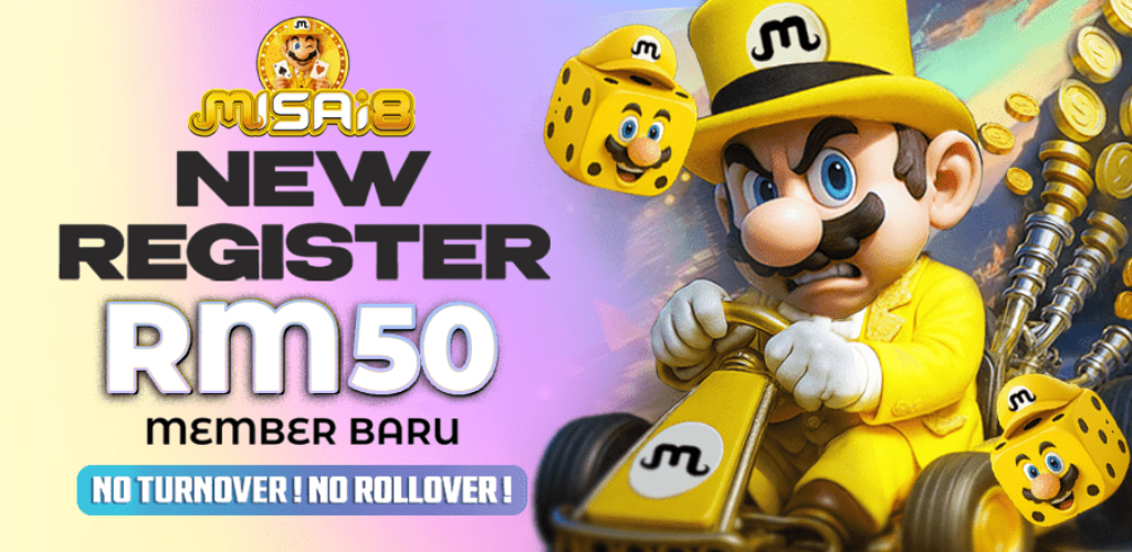 Misai8 Free Credit RM50 No Deposit with No Turnover