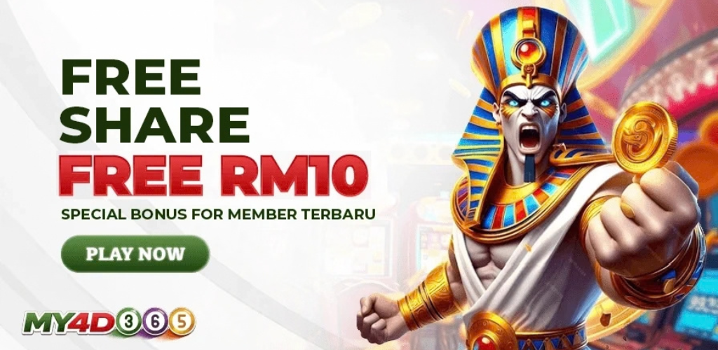 My4D365 Free Share Bonus RM10